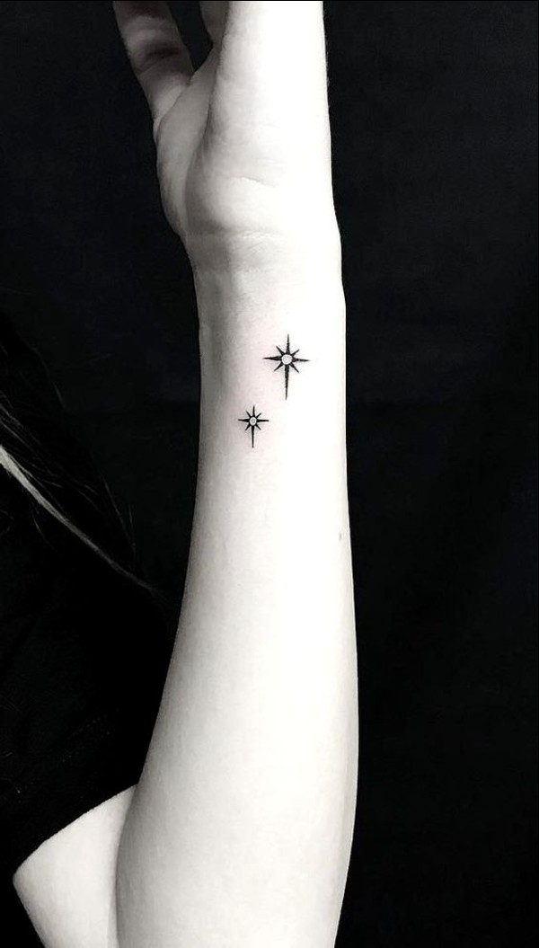 41 Amazing Star Tattoos and Ideas for Women  StayGlam