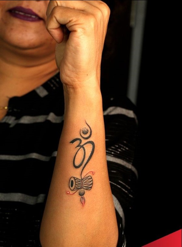 Om wrist tattoos for males and females