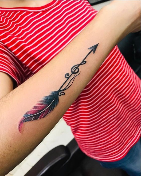 25 Feather Tattoo Designs  Meaning 2023  The Trend Spotter