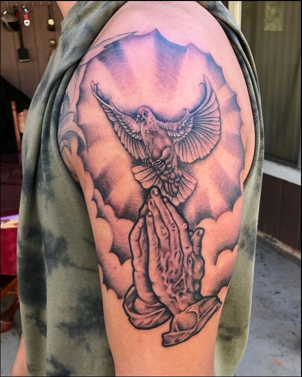 Cloud shading added to wez angel  Tattoos By Michelle  Facebook