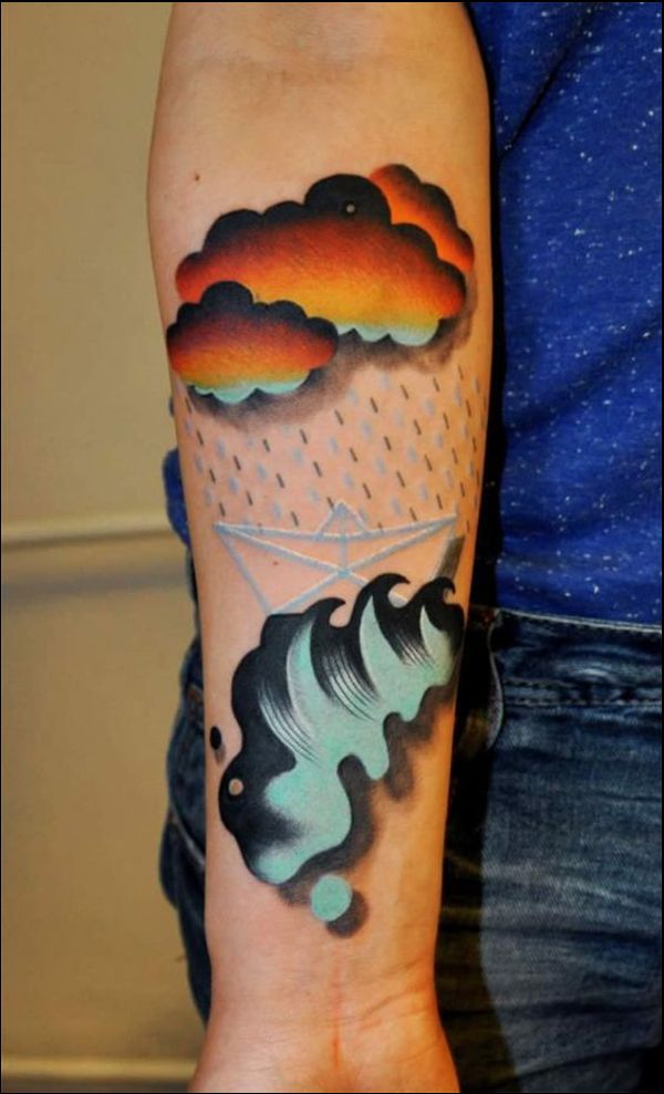 cloud tattoos meaning