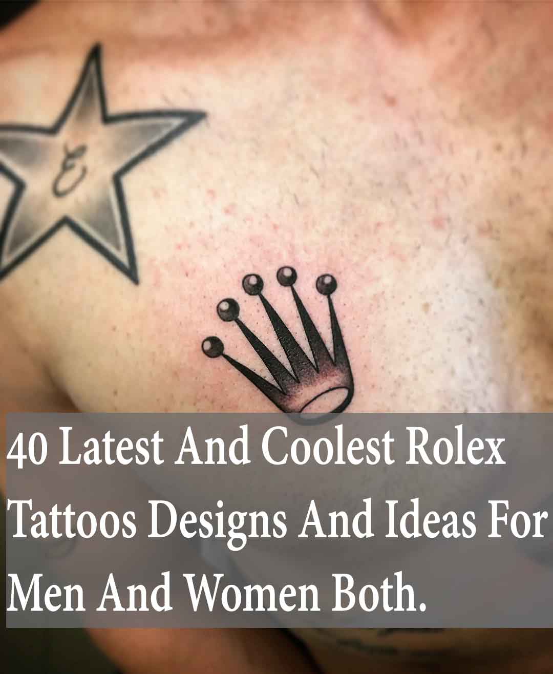 Rolex Tattoos - 40 Latest Rolex Tattoo designs & Ideas for Men & Women