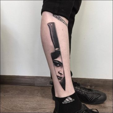 Chef Knife Tattoos - 40 New Best Tattoos For Kitchen Lover