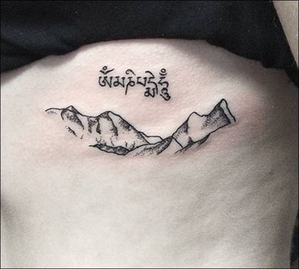 small Everest tattoo