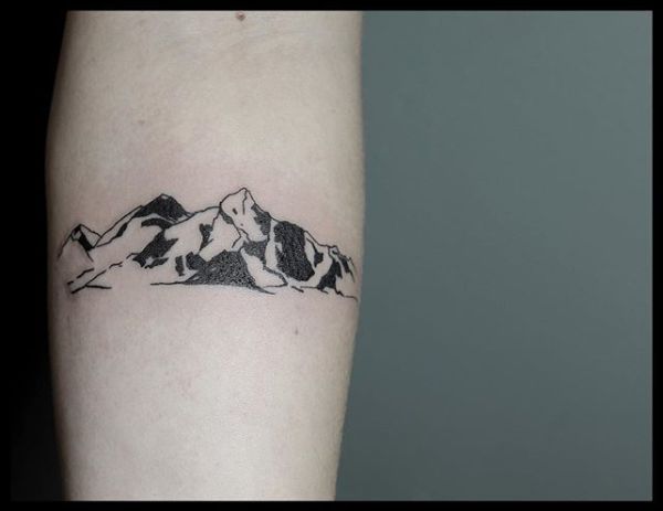 Mount Everest tattoo
