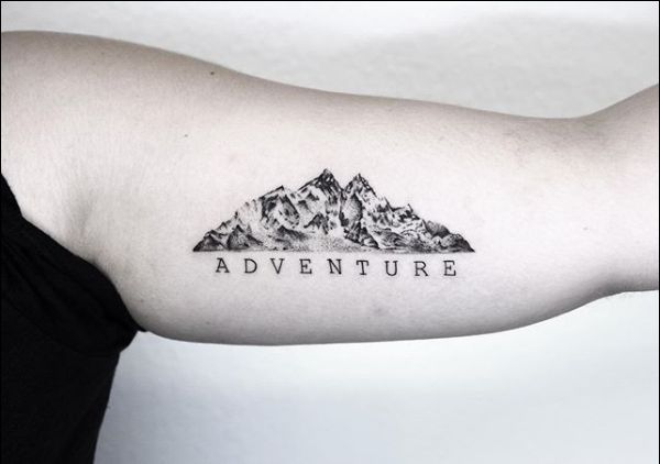 Mount Everest tattoo