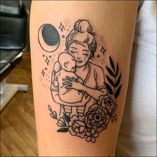 30 Tattoos for single mums to celebrate single motherhood