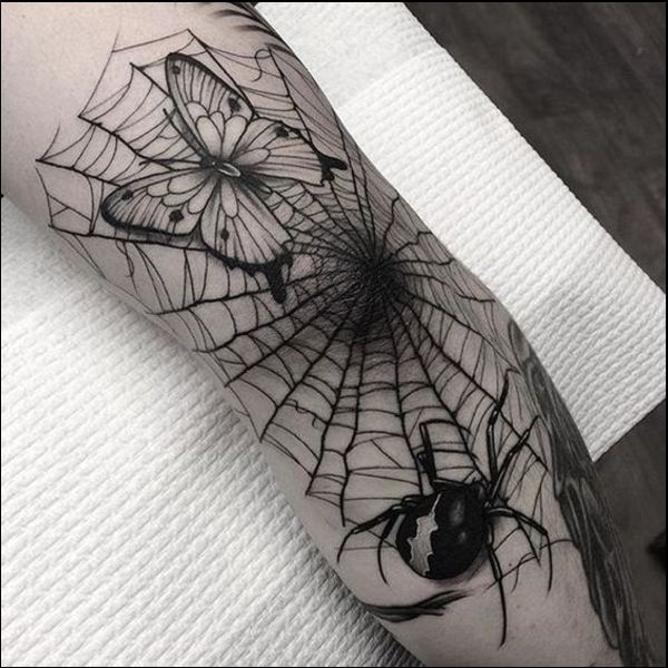 black widow tattoo meaning