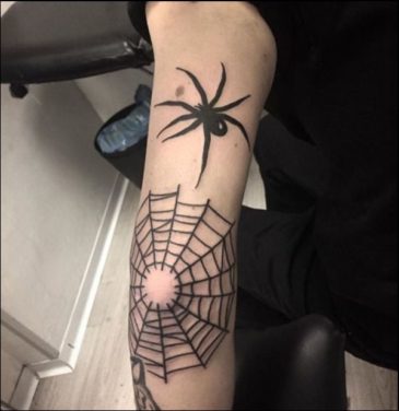 Black Widow Tattoo Designs Ideas For Men and Women