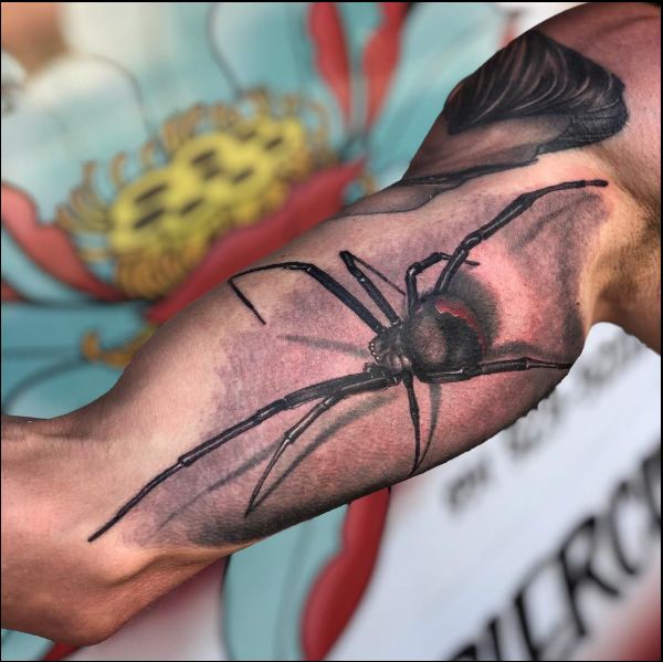 Top 20 Best Black Widow Tattoo Design And Ideas For Men And Women