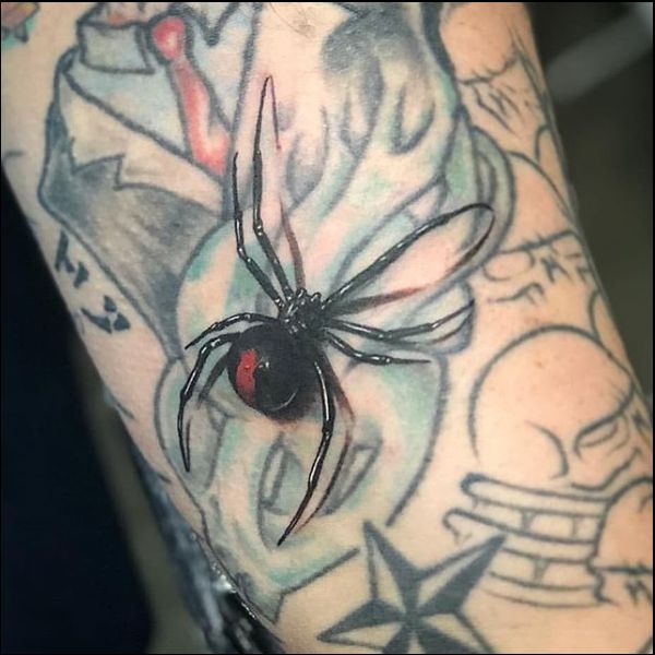 black widow tattoo meaning