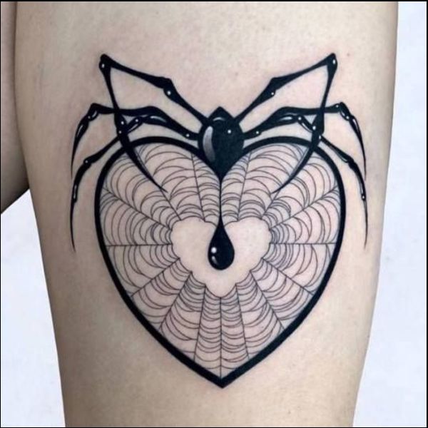 Black Widow Tattoo Designs Ideas For Men and Women