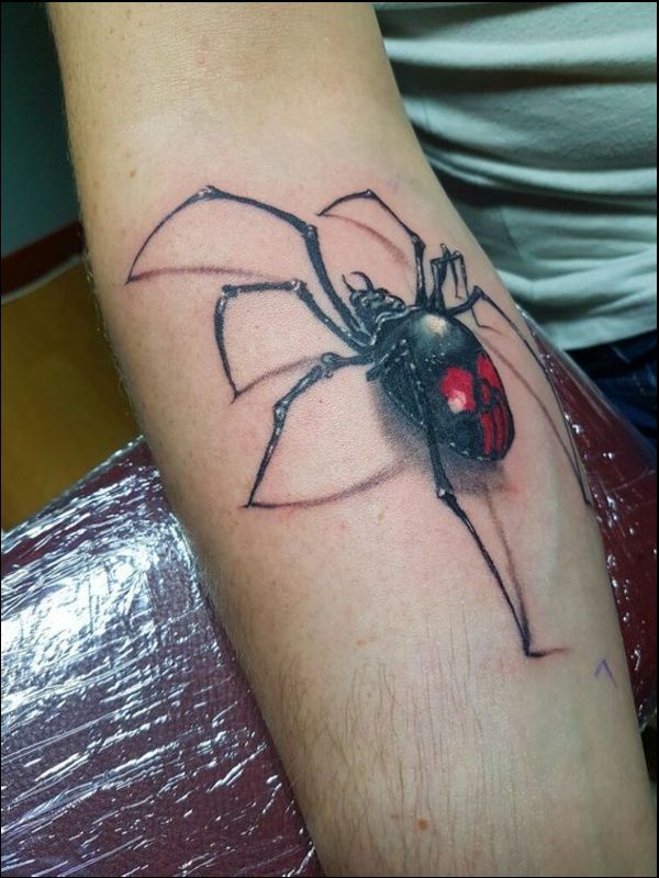 black widow tattoo meaning