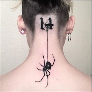 Black Widow Tattoo Ideas