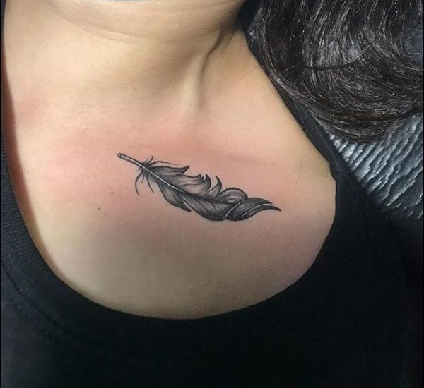 105 Best Feather Tattoo Ideas and Meanings (2023) - the daily glimmer