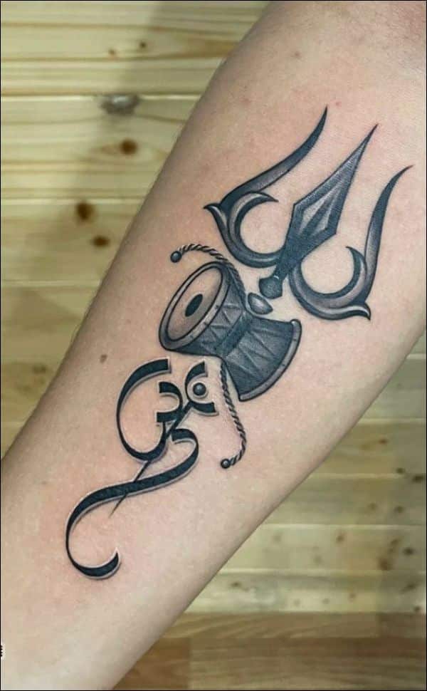 Harsh Tattoos  Trishul with Om tattoo Get custom tattoo Designs  harshtattoos Dm 9691075458   shiva om tattoo omtattoo trishul  inked ink art artist tattooideas harshtattoo harshtattoos durg  bhilai thebesttattooartists  Facebook