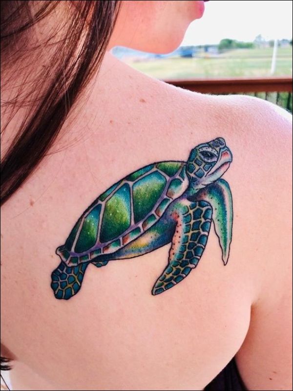 Turtle Power 30 Sea Turtle Tattoo Ideas for Women  Men in 2023