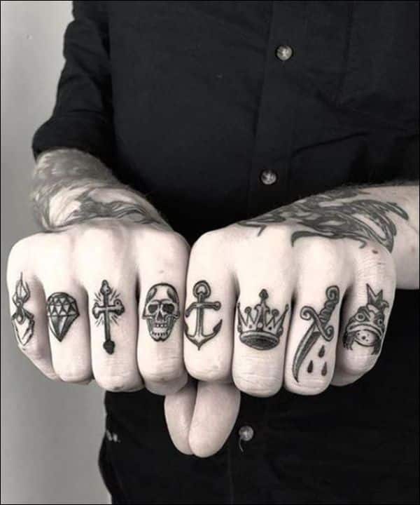 Learn 97 about finger tattoos men unmissable  indaotaonec