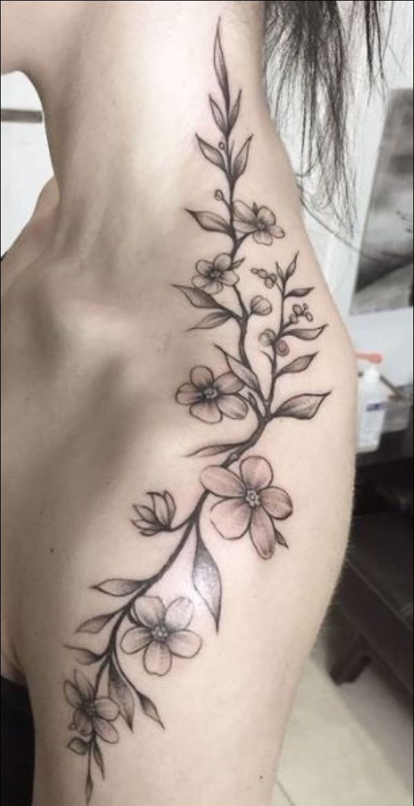 flower tattoos for women