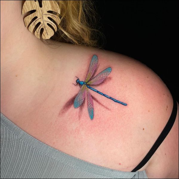 Discover more than 78 dragonfly tattoo behind ear super hot - in.coedo ...