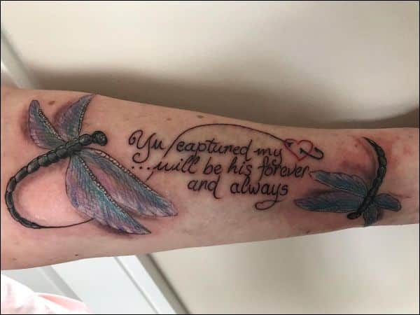 dragonflies symbolize lost loved ones  Army Tattoo Designs Dragonflies  Symbolize Lost Loved   Dragonfly tattoo design Purple butterfly tattoo Dragonfly  tattoo