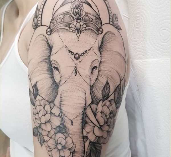 Elephant Tattoo On Leg  Tattoo Designs Tattoo Pictures