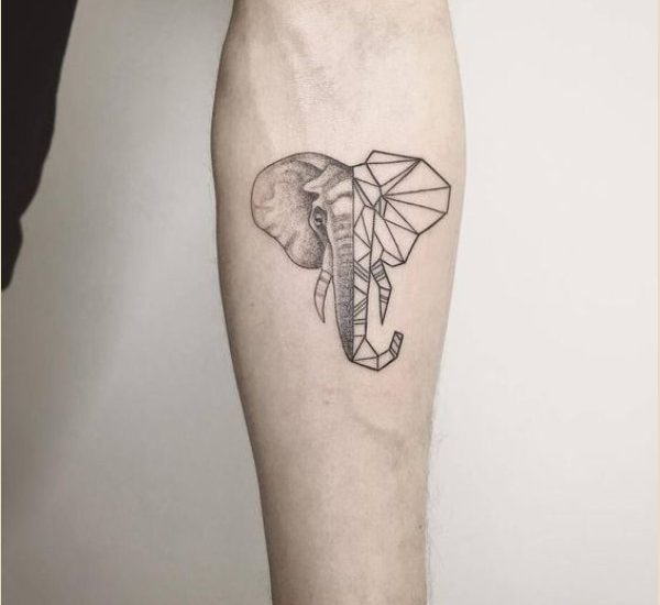 50+ Mind Blowing Elephant Tattoo Designs With Meanings _ Tattoosinsta