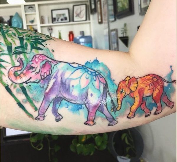 best elephant tattoos designs 