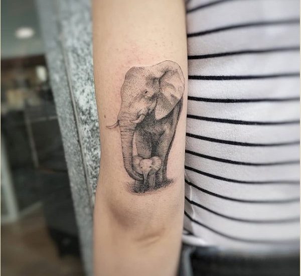 50+ Mind Blowing Elephant Tattoo Designs With Meanings _ Tattoosinsta