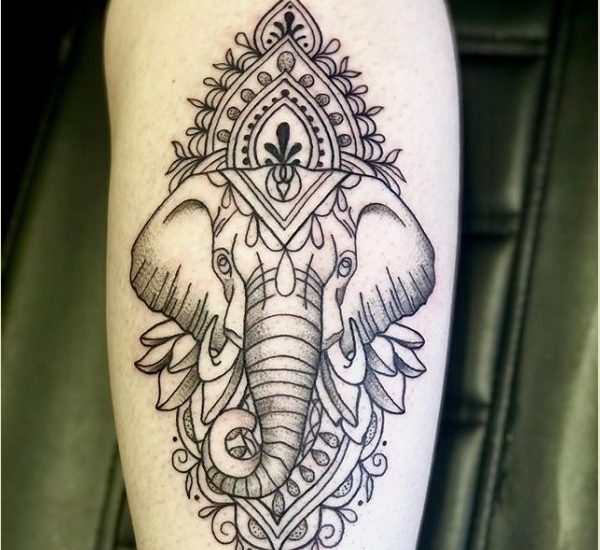 50+ Mind Blowing Elephant Tattoo Designs With Meanings _ Tattoosinsta