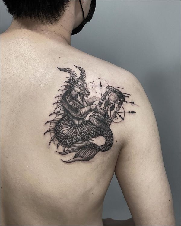 dragon hourglass tattoo designs