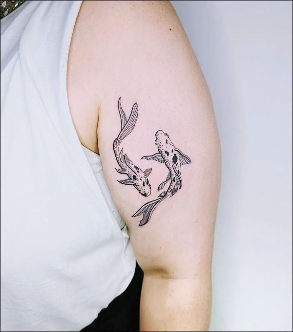 Best Koi Fish Tattoo Designs Ideas for Men and Women - TattoosInsta