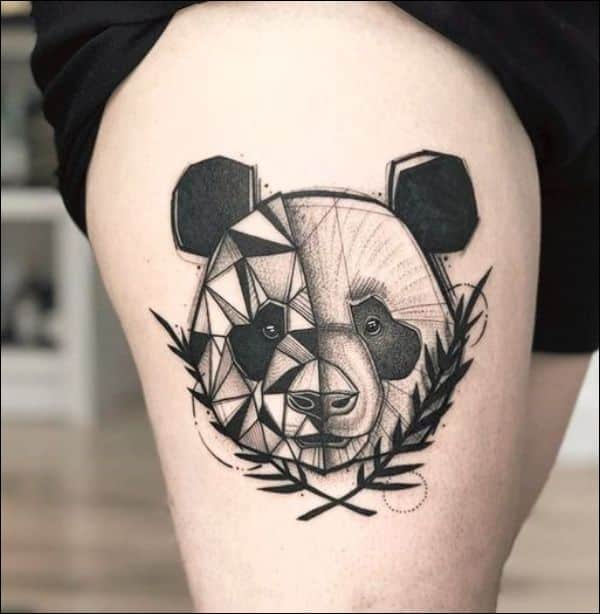 panda tattoos designs for men and women