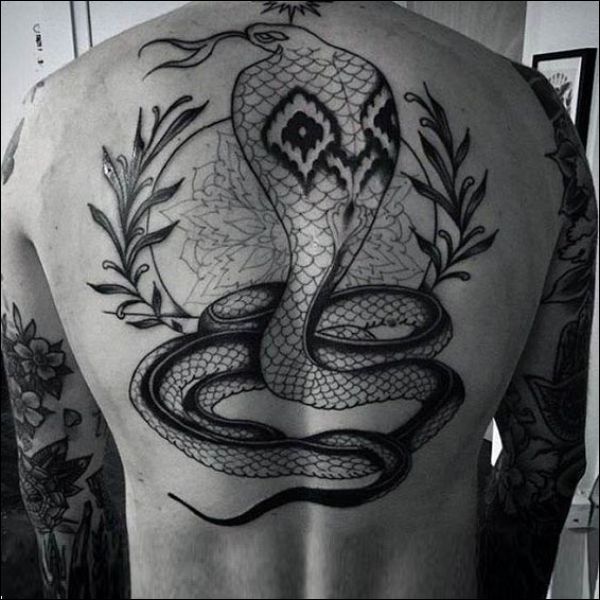king cobra snake tattoo designs