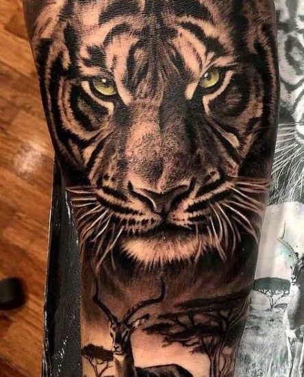 best tiger tattoos yelizozcantattooer  KickAss Things