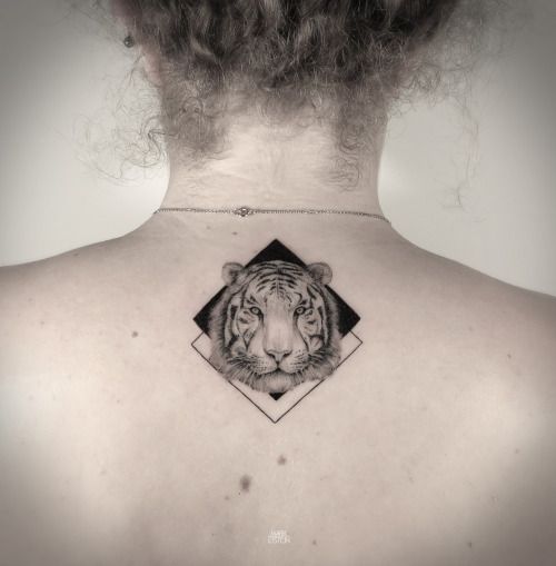 1895 Geometric Tiger Tattoo Images Stock Photos  Vectors  Shutterstock