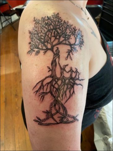 Beautiful Tree Tattoo Designs ideas for Men and Women - TattoosInsta