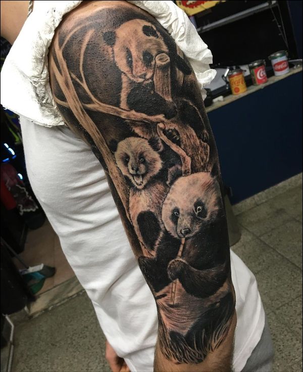 Panda Tattoos Symbolism Meanings  More