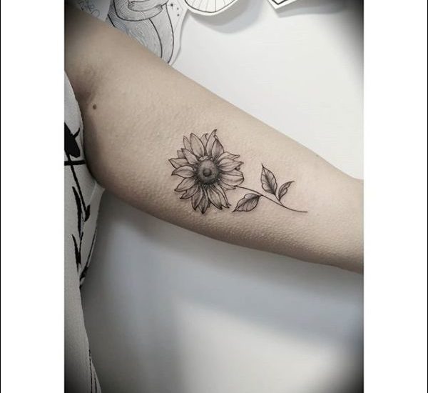 Best Sunflower Tattoo Ideas for men and women - TattoosInsta