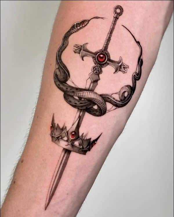 Best Sword Tattoo Designs With Meanings - TattoosInsta