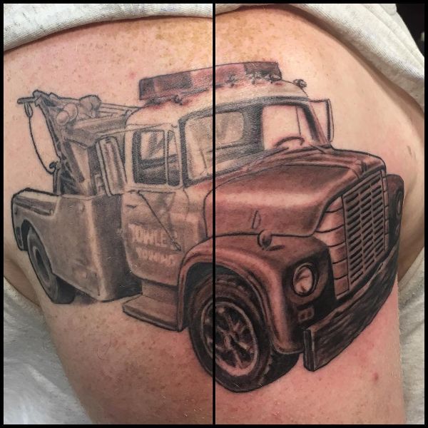 Discover 72 trucker tattoo ideas latest  thtantai2