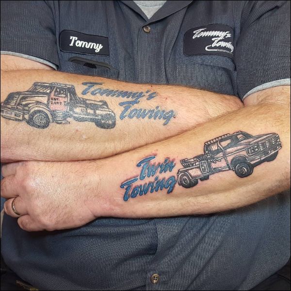 60 Truck Tattoos For Men  Vintage and Big Rig Ink Design Ideas  Truck  tattoo Tattoos for guys Tattoo designs