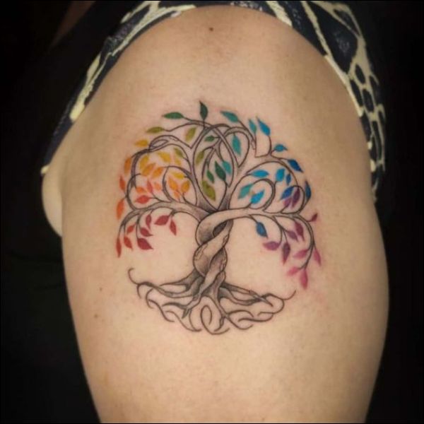 amazing tree of life tattoo